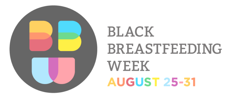 Logo for Black Breastfeeding Week 2021