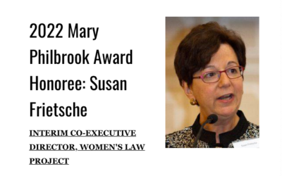 Congratulations to Sue Frietsche!